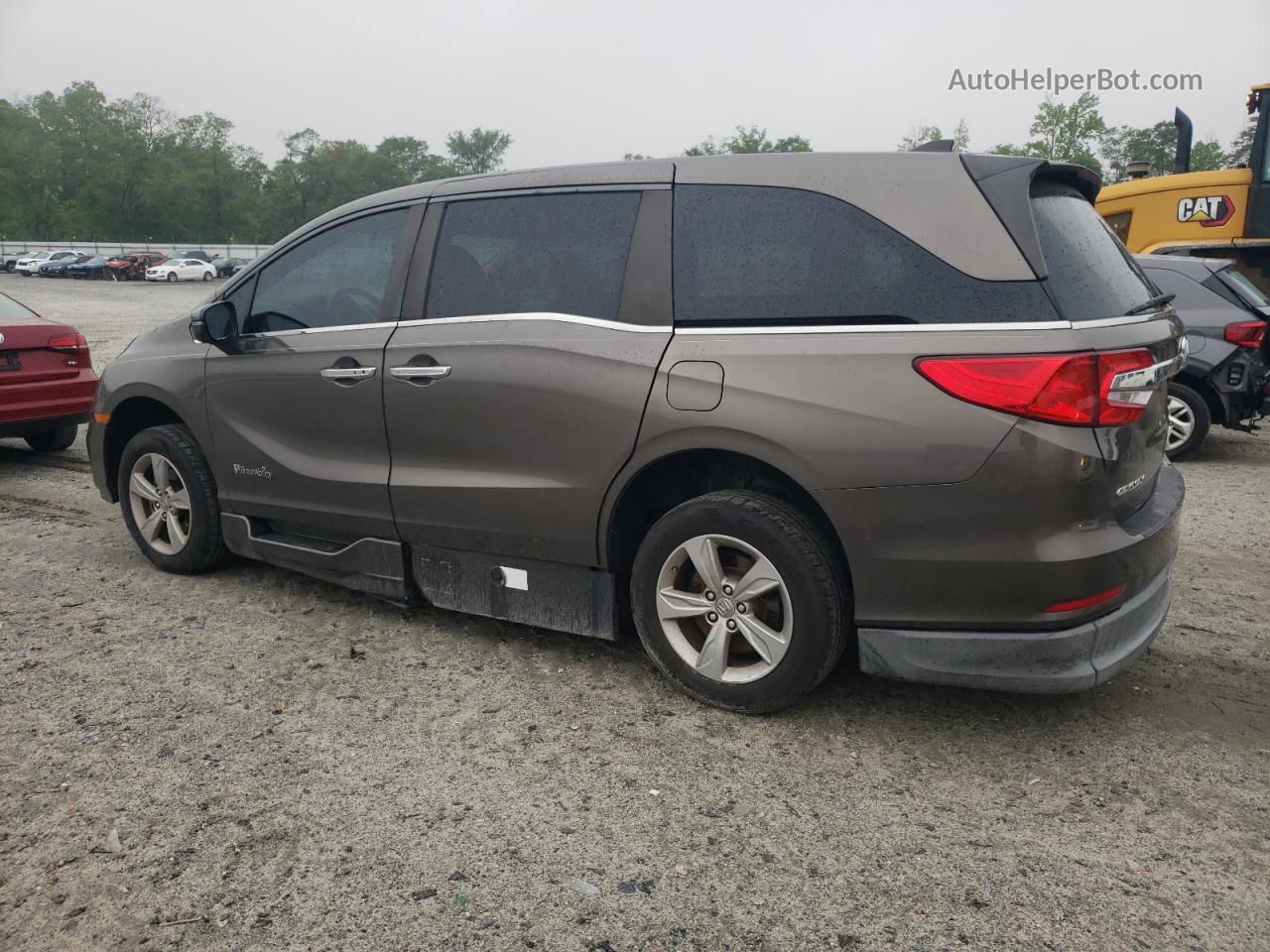 2019 Honda Odyssey Exl Gray vin: 5FNRL6H79KB008458