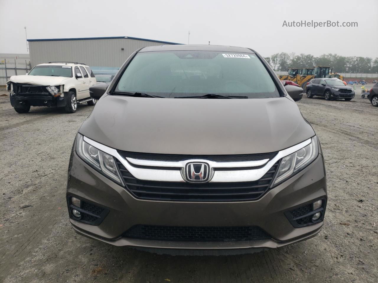 2019 Honda Odyssey Exl Gray vin: 5FNRL6H79KB008458