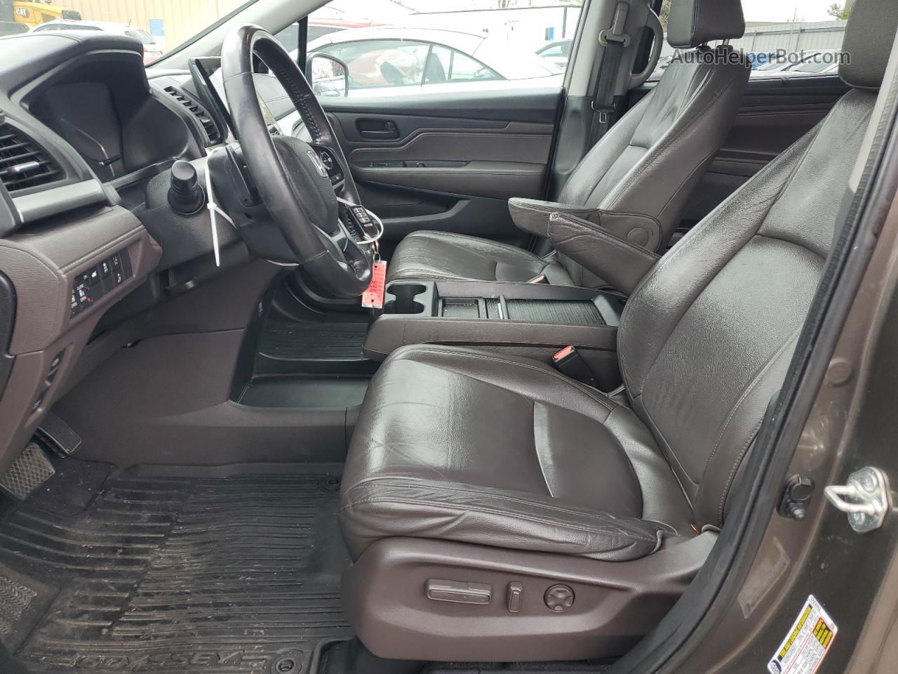 2019 Honda Odyssey Exl Brown vin: 5FNRL6H79KB022358