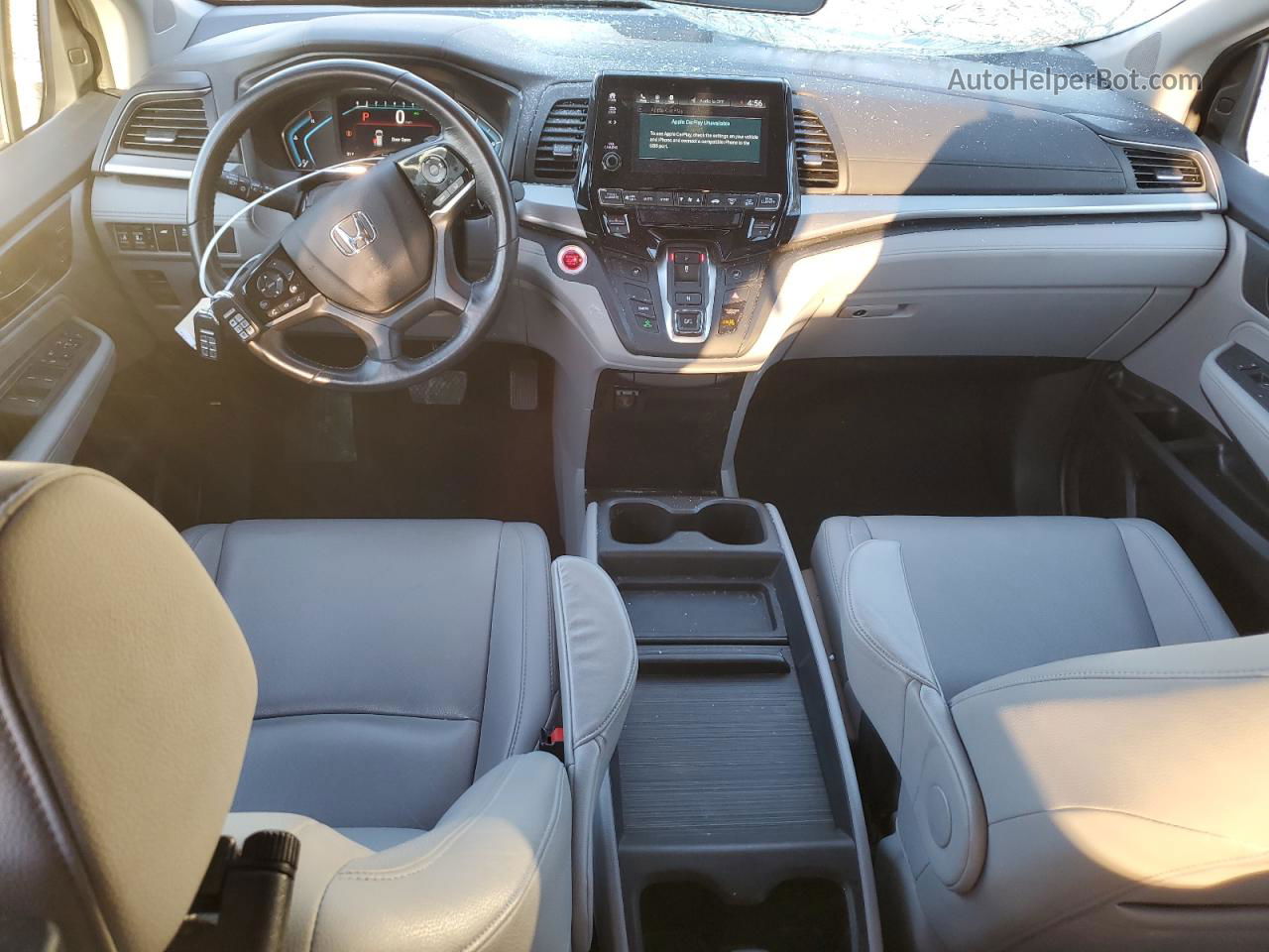 2019 Honda Odyssey Exl Silver vin: 5FNRL6H79KB023400