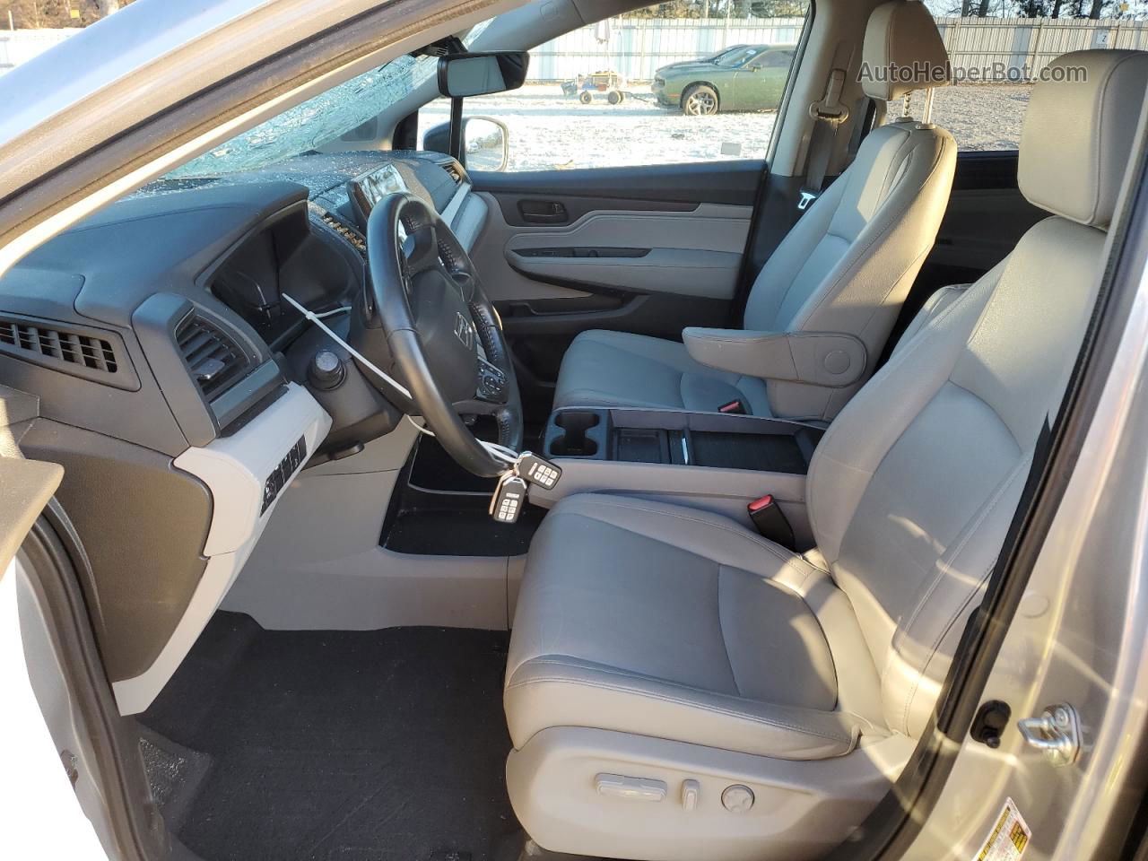 2019 Honda Odyssey Exl Silver vin: 5FNRL6H79KB023400