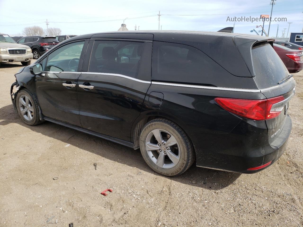 2019 Honda Odyssey Exl Black vin: 5FNRL6H79KB025647