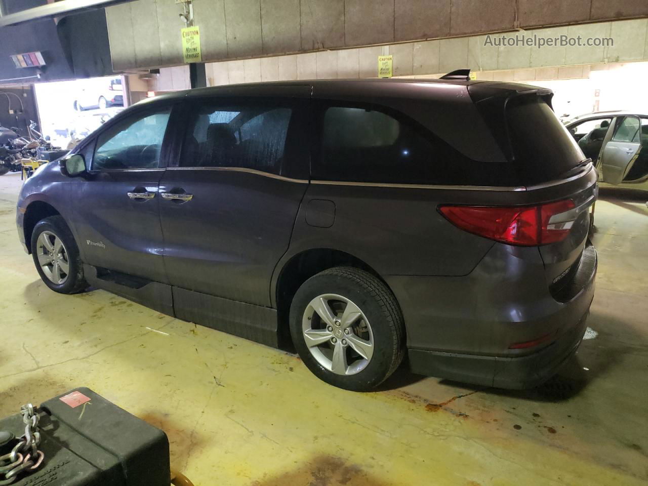 2019 Honda Odyssey Exl Gray vin: 5FNRL6H79KB030718