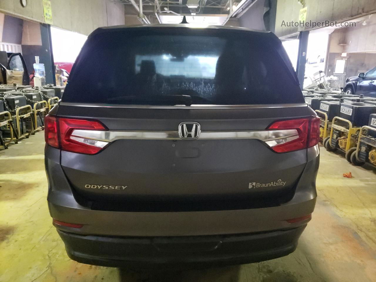 2019 Honda Odyssey Exl Gray vin: 5FNRL6H79KB030718