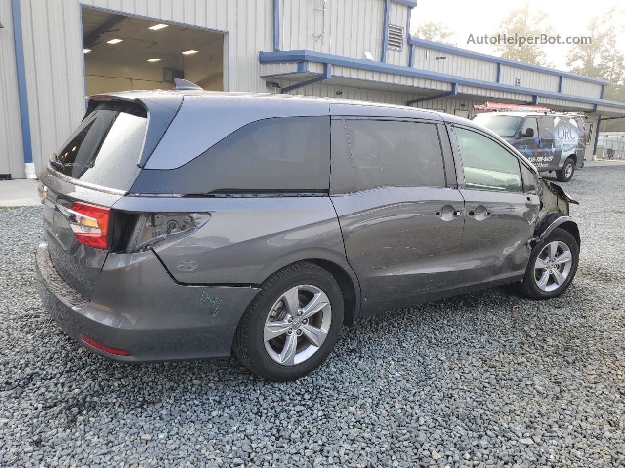 2019 Honda Odyssey Exl Gray vin: 5FNRL6H79KB040617