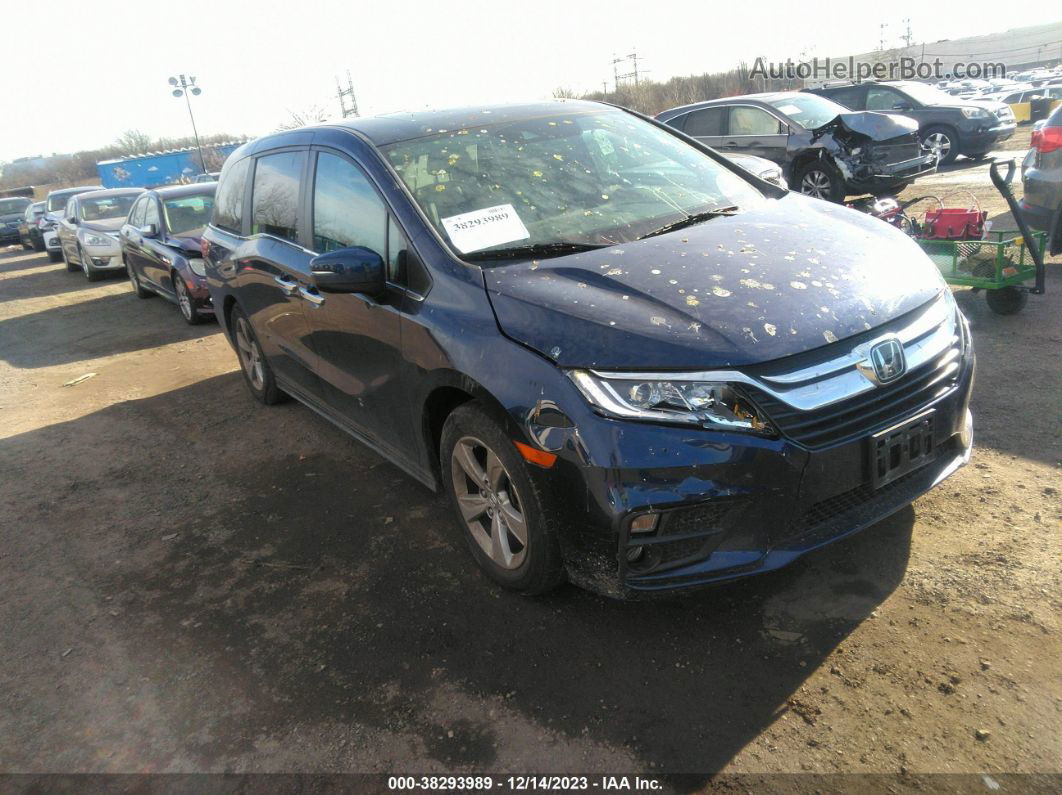 2019 Honda Odyssey Ex-l Blue vin: 5FNRL6H79KB113842