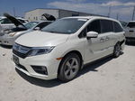 2019 Honda Odyssey Exl White vin: 5FNRL6H79KB114568