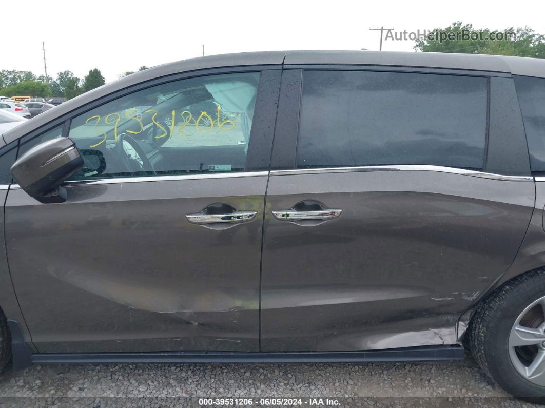 2019 Honda Odyssey Ex-l Gray vin: 5FNRL6H79KB119270