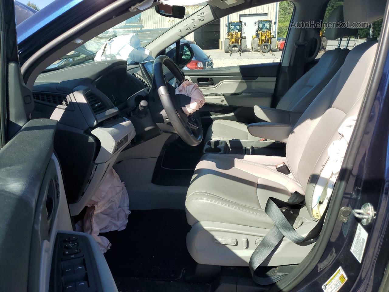 2019 Honda Odyssey Exl Синий vin: 5FNRL6H79KB133508