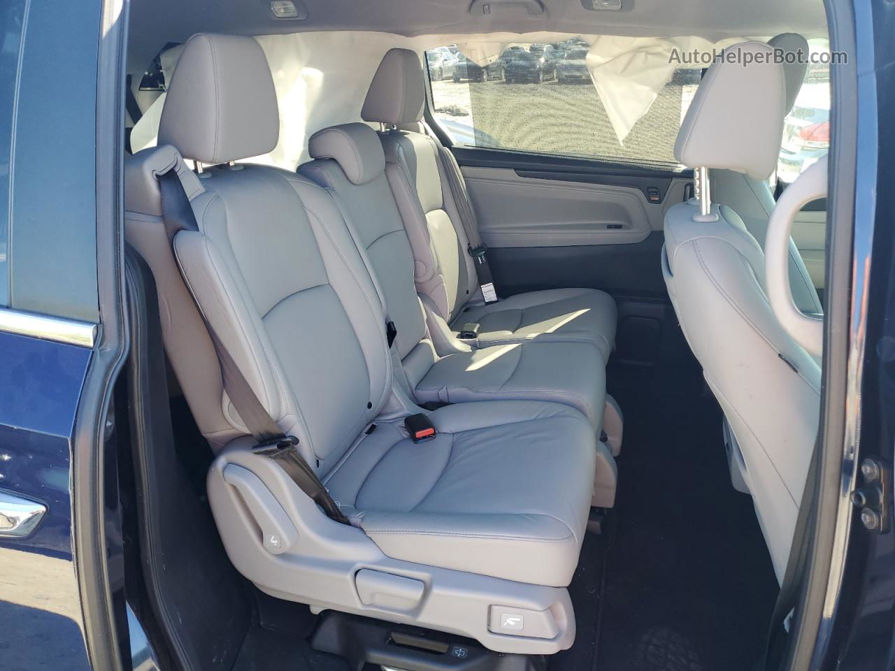 2019 Honda Odyssey Exl Blue vin: 5FNRL6H79KB133508