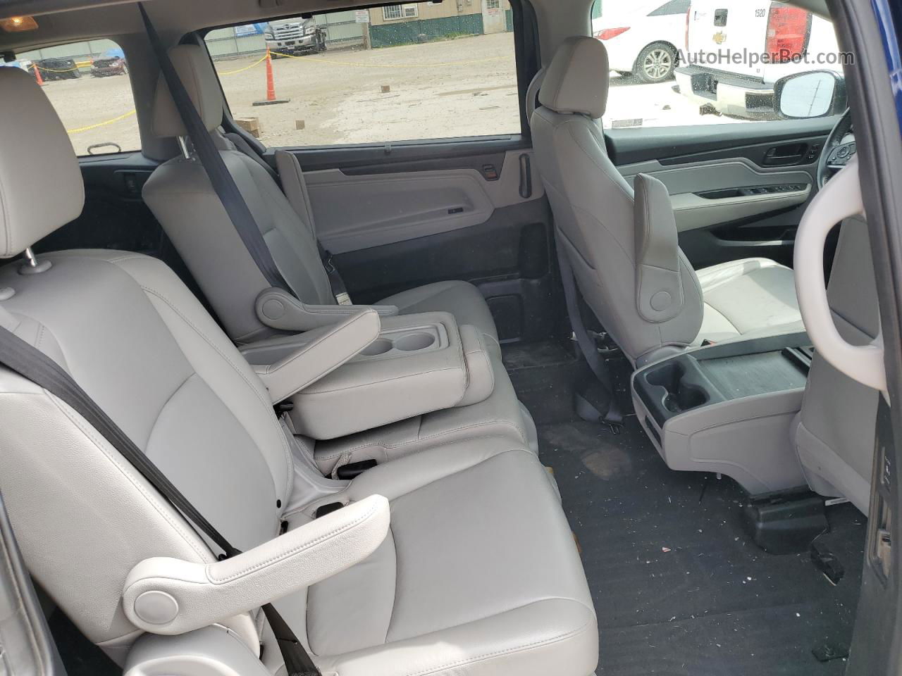 2020 Honda Odyssey Exl Blue vin: 5FNRL6H79LB015234