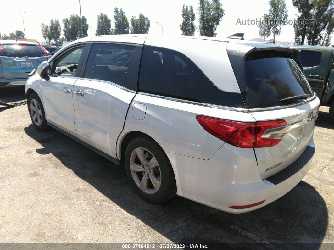 2020 Honda Odyssey Ex-l White vin: 5FNRL6H79LB021261