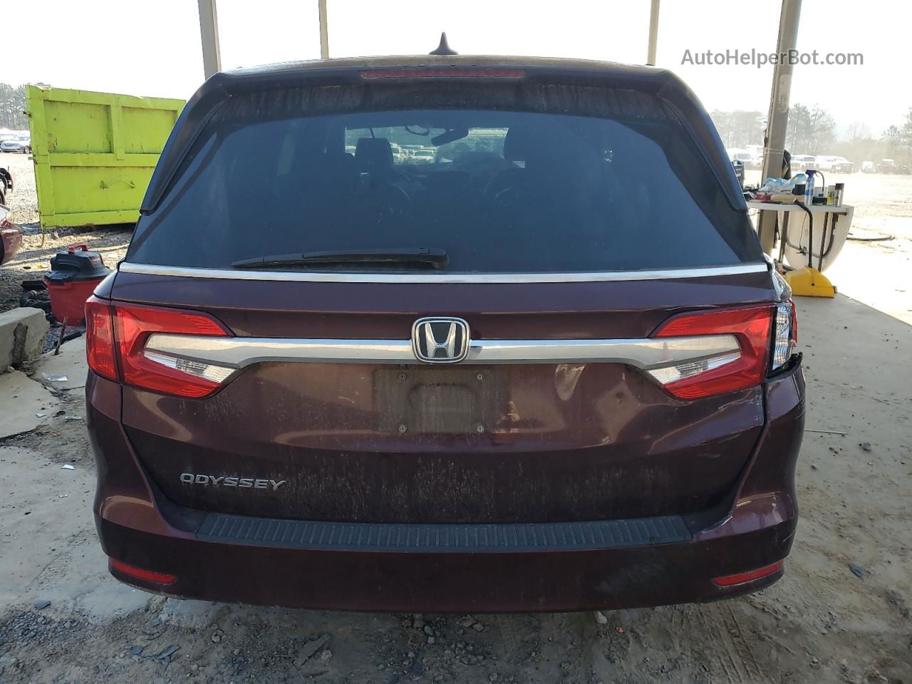 2020 Honda Odyssey Exl Бордовый vin: 5FNRL6H79LB029831