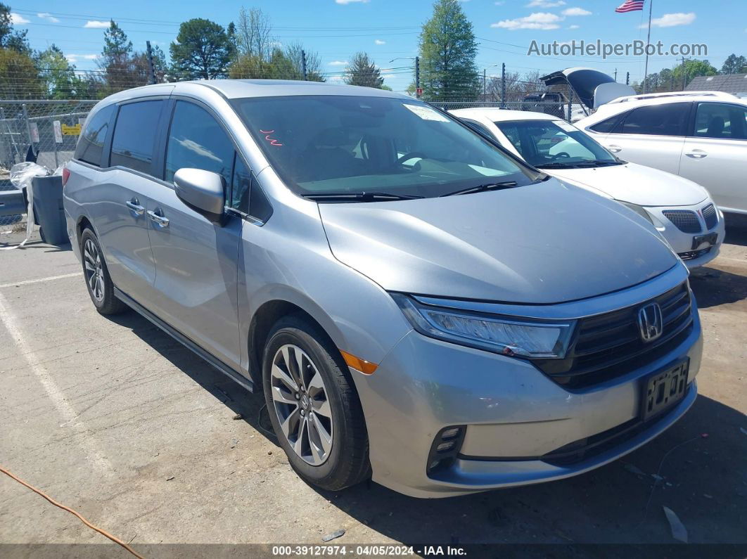 2021 Honda Odyssey Ex-l Gray vin: 5FNRL6H79MB000587