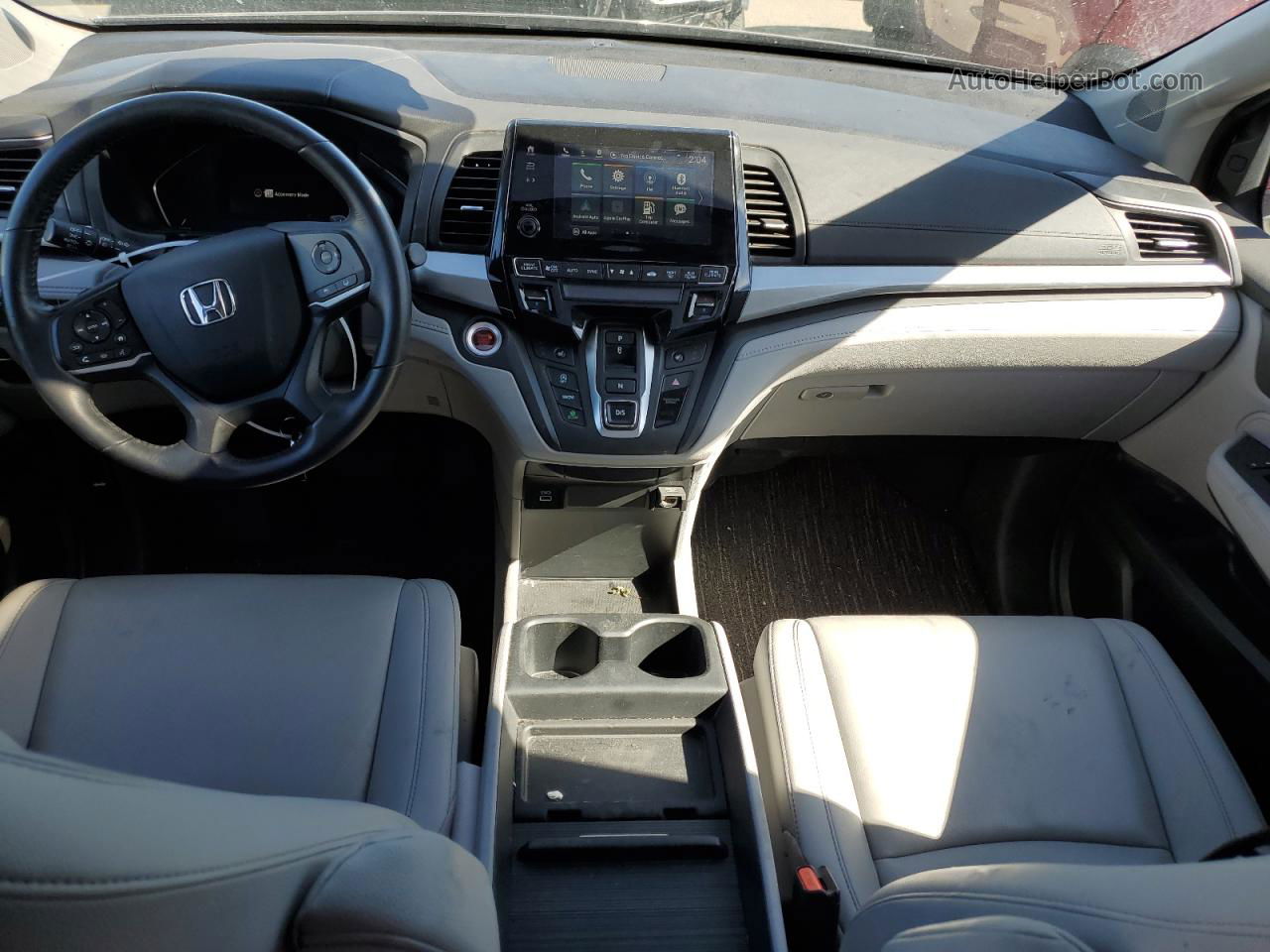 2021 Honda Odyssey Exl Серебряный vin: 5FNRL6H79MB005417