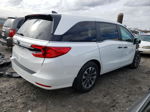 2021 Honda Odyssey Exl White vin: 5FNRL6H79MB044055