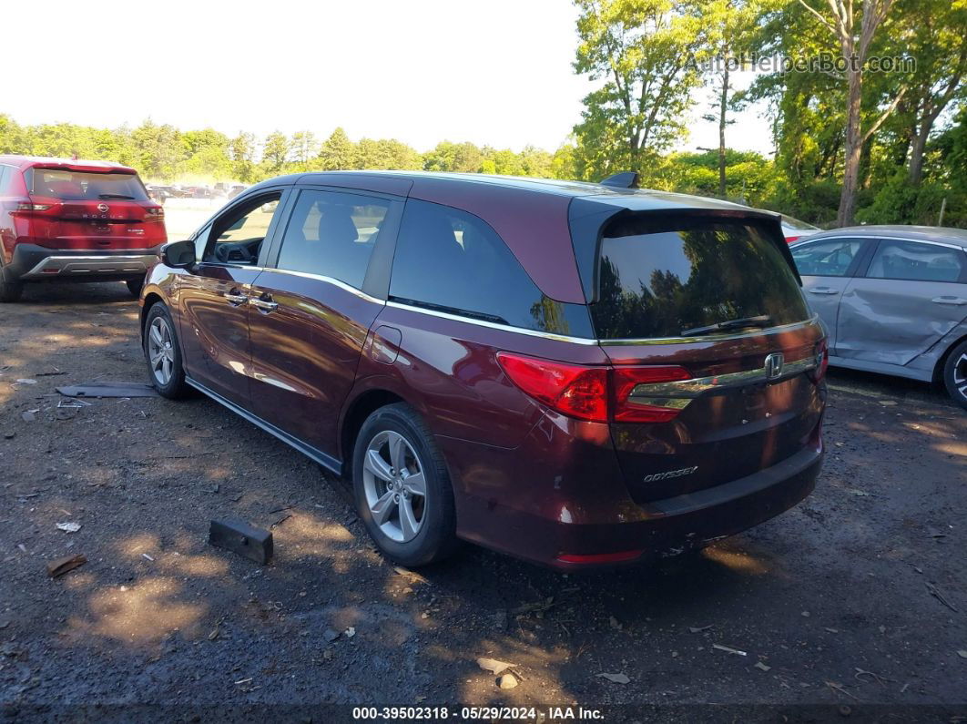 2019 Honda Odyssey Ex-l Red vin: 5FNRL6H7XKB025978