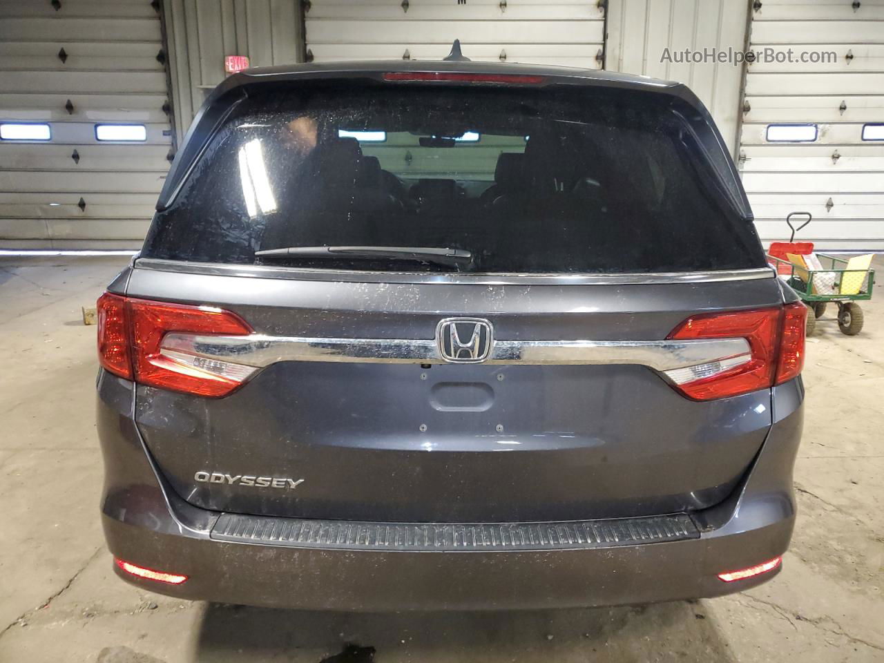 2019 Honda Odyssey Exl Gray vin: 5FNRL6H7XKB054932