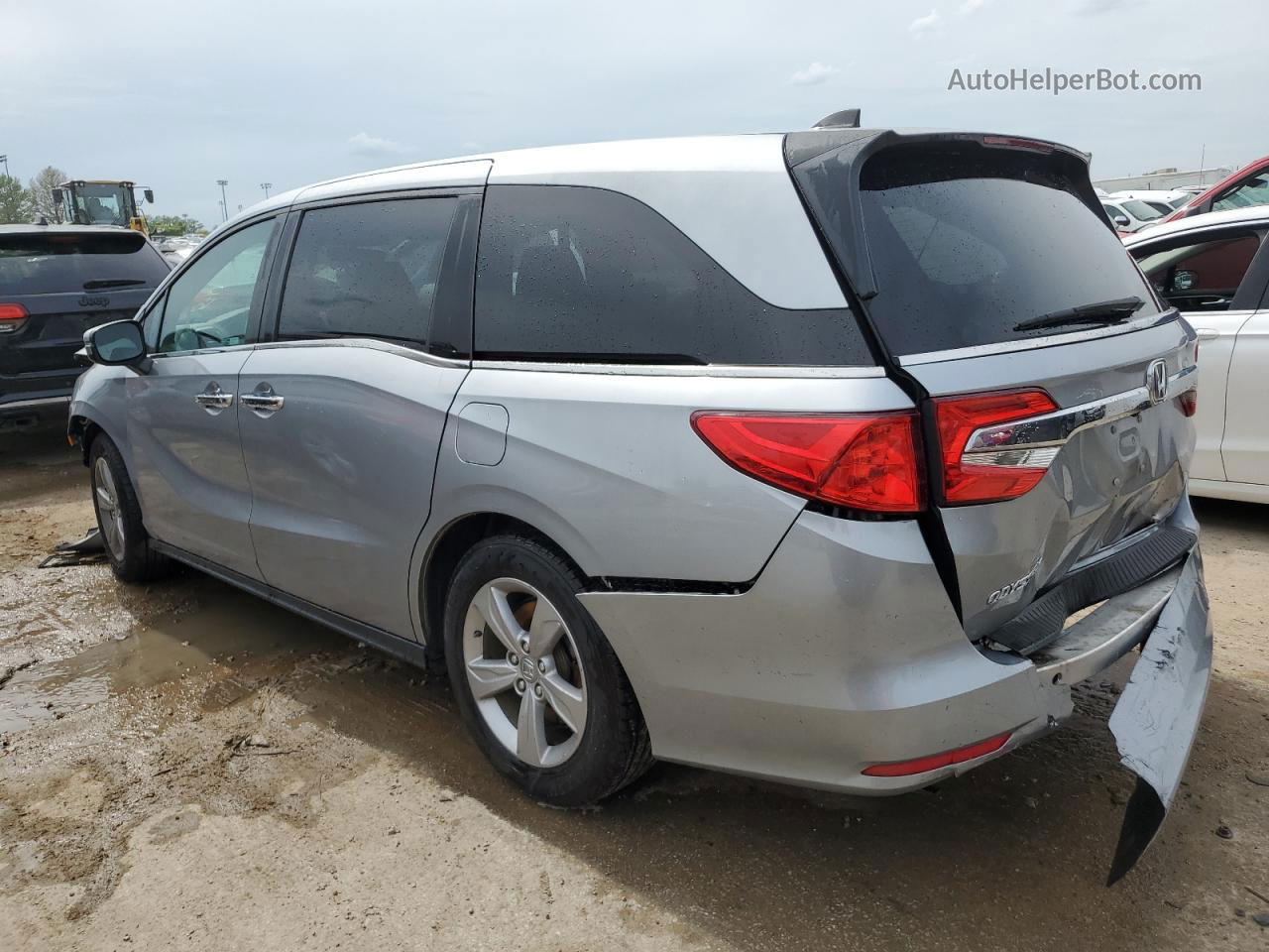 2019 Honda Odyssey Exl Серебряный vin: 5FNRL6H7XKB083489