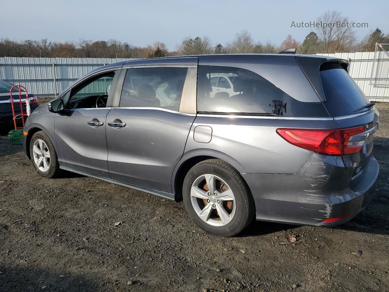 2019 Honda Odyssey Exl Black vin: 5FNRL6H7XKB089308