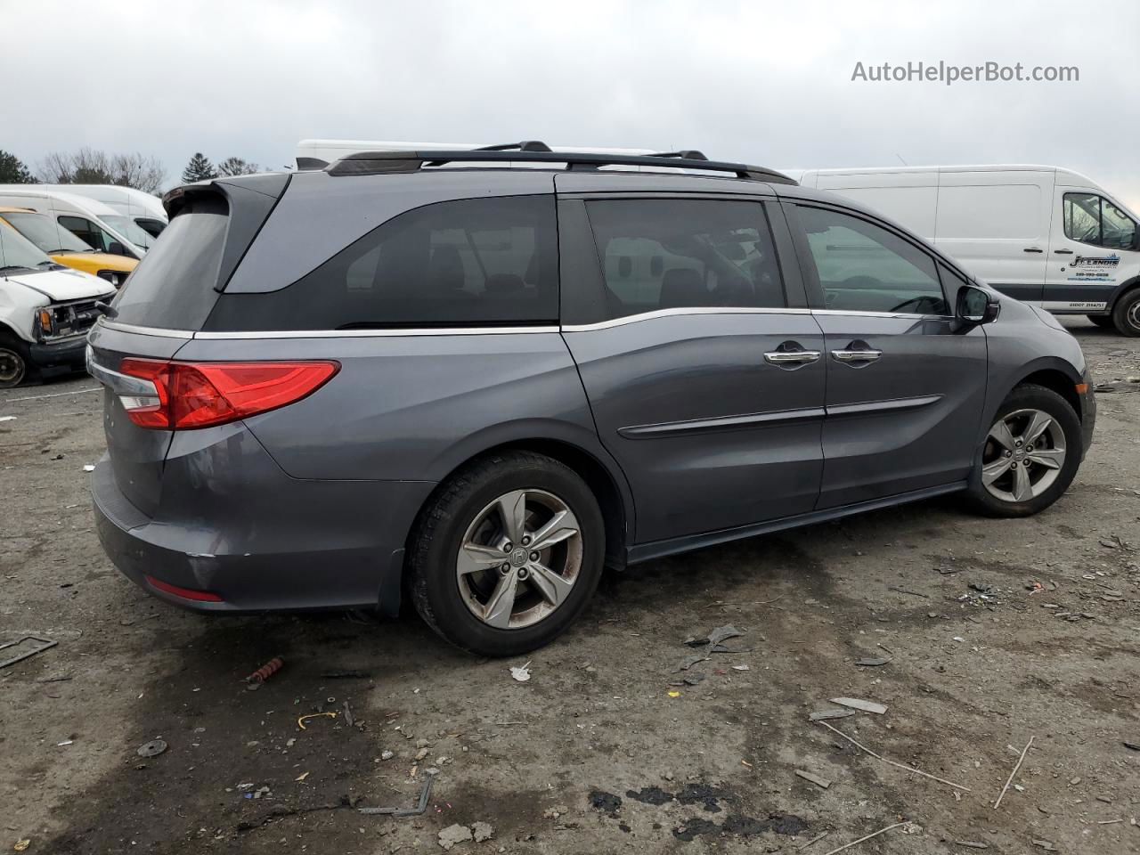 2019 Honda Odyssey Exl Серый vin: 5FNRL6H7XKB094198