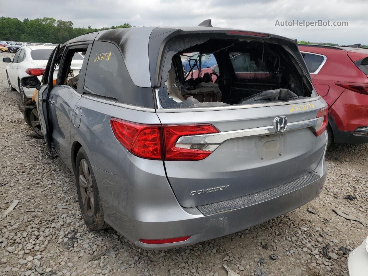 2019 Honda Odyssey Exl Burn vin: 5FNRL6H7XKB101697