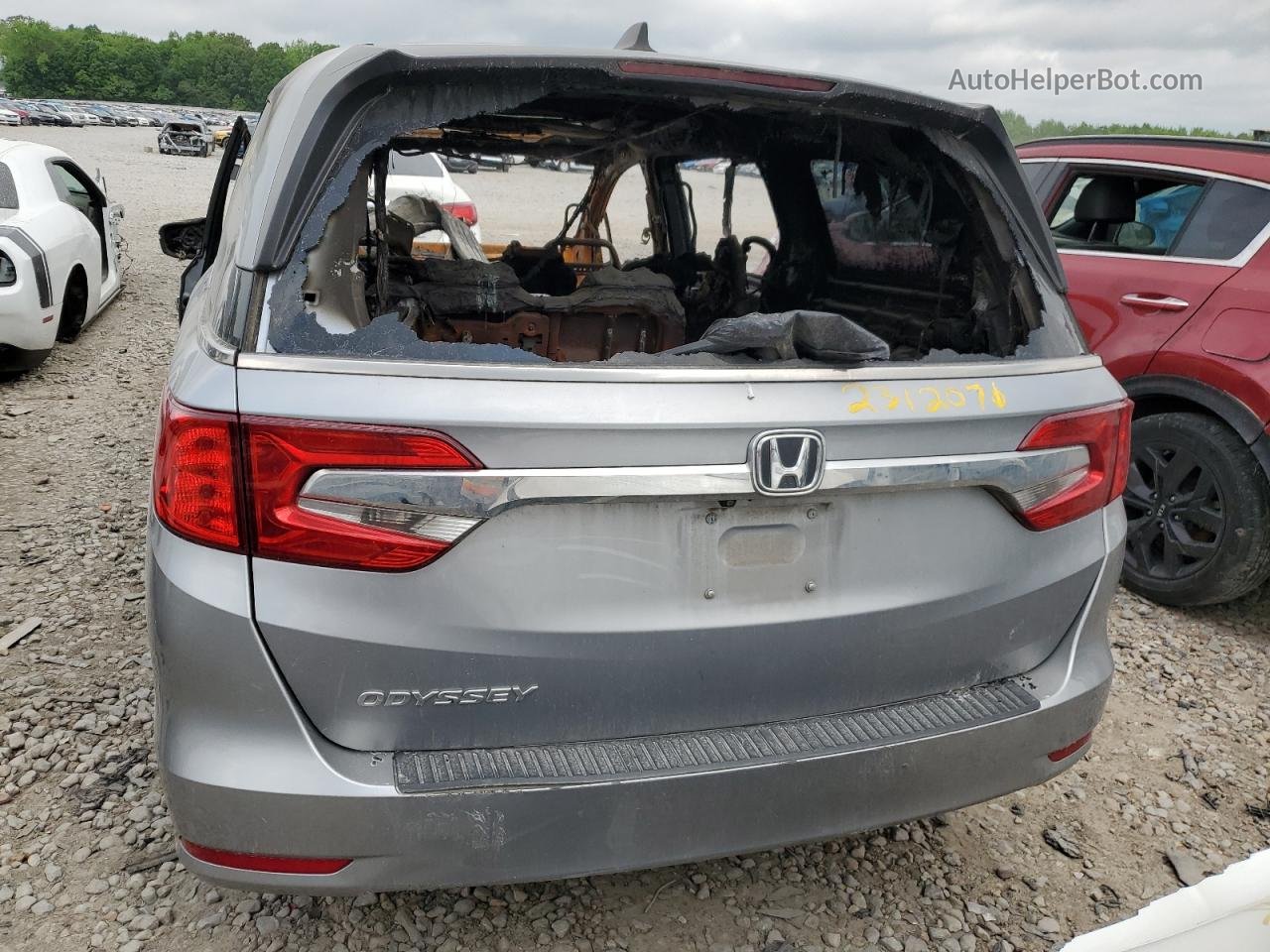 2019 Honda Odyssey Exl Burn vin: 5FNRL6H7XKB101697