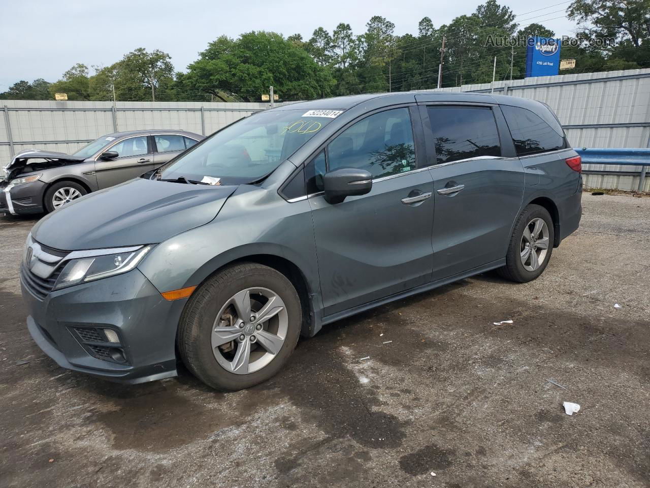 2020 Honda Odyssey Exl Gray vin: 5FNRL6H7XLB001651