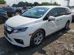 2020 Honda Odyssey Exl White vin: 5FNRL6H7XLB020930