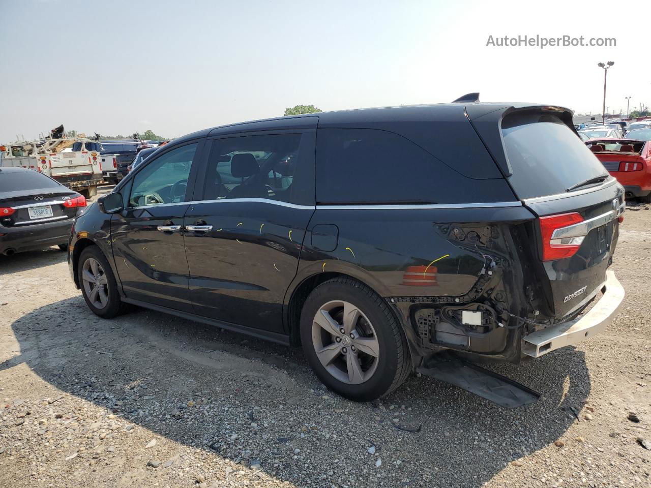 2020 Honda Odyssey Exl Gray vin: 5FNRL6H7XLB027618