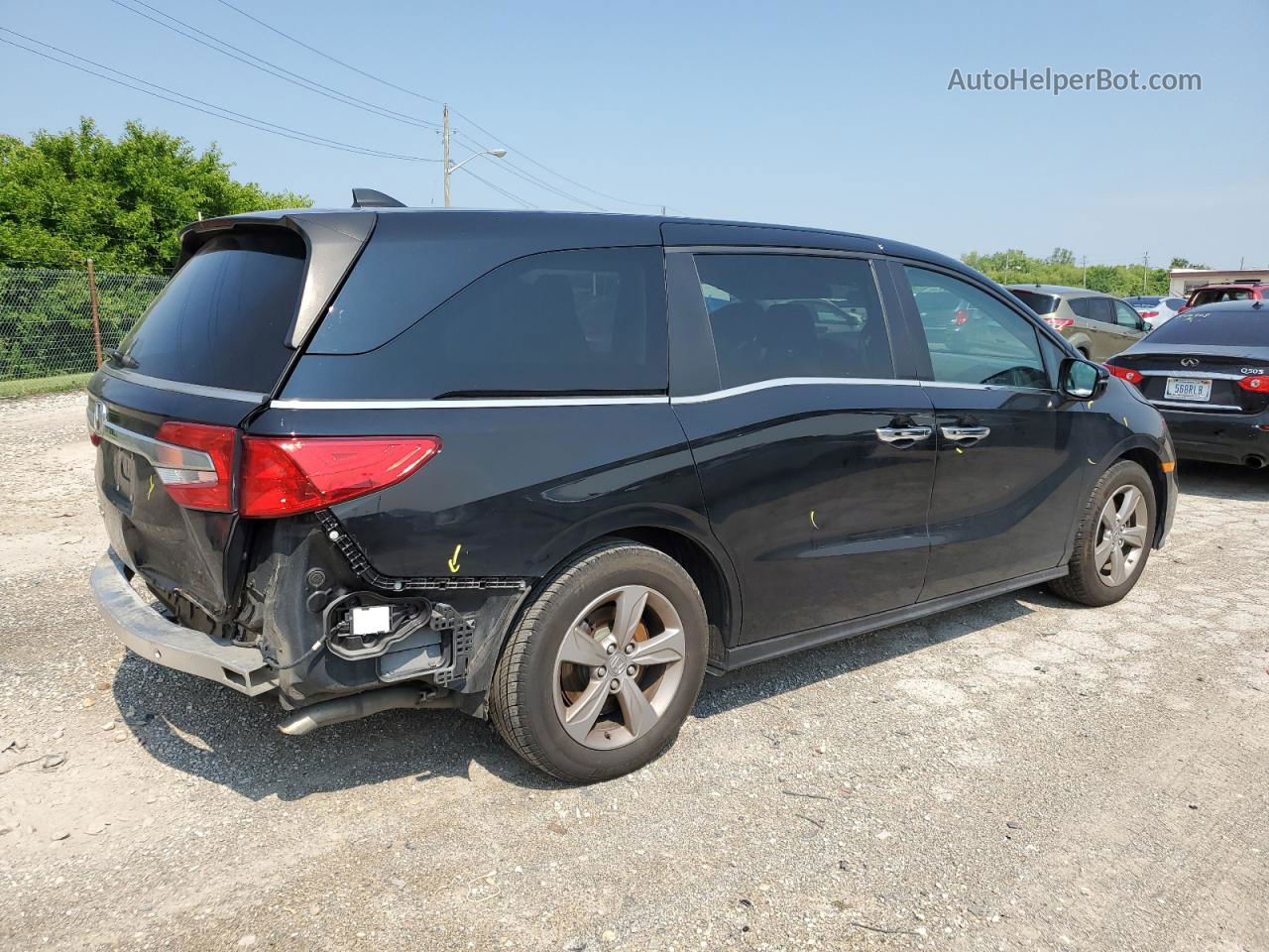 2020 Honda Odyssey Exl Gray vin: 5FNRL6H7XLB027618