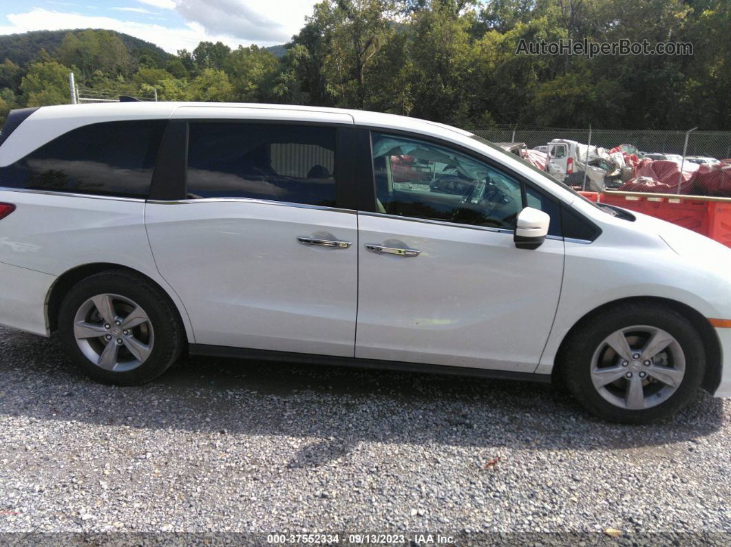 2020 Honda Odyssey Ex-l White vin: 5FNRL6H7XLB032981