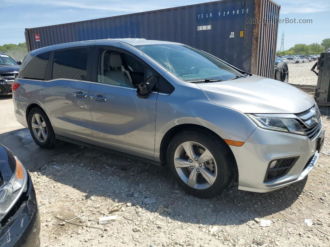 2020 Honda Odyssey Exl Silver vin: 5FNRL6H7XLB038201