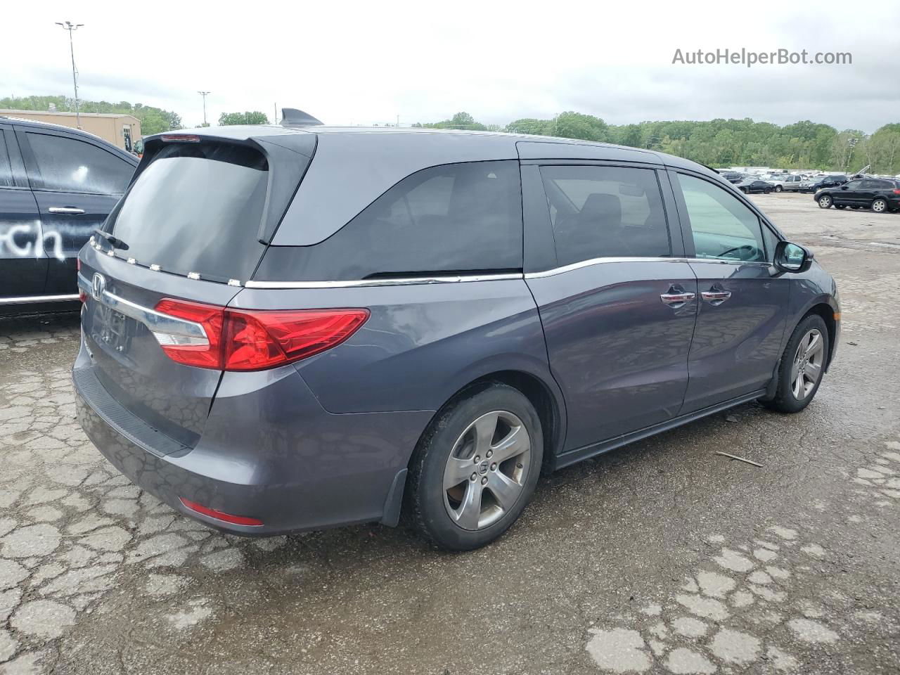 2020 Honda Odyssey Exl Серый vin: 5FNRL6H7XLB053622