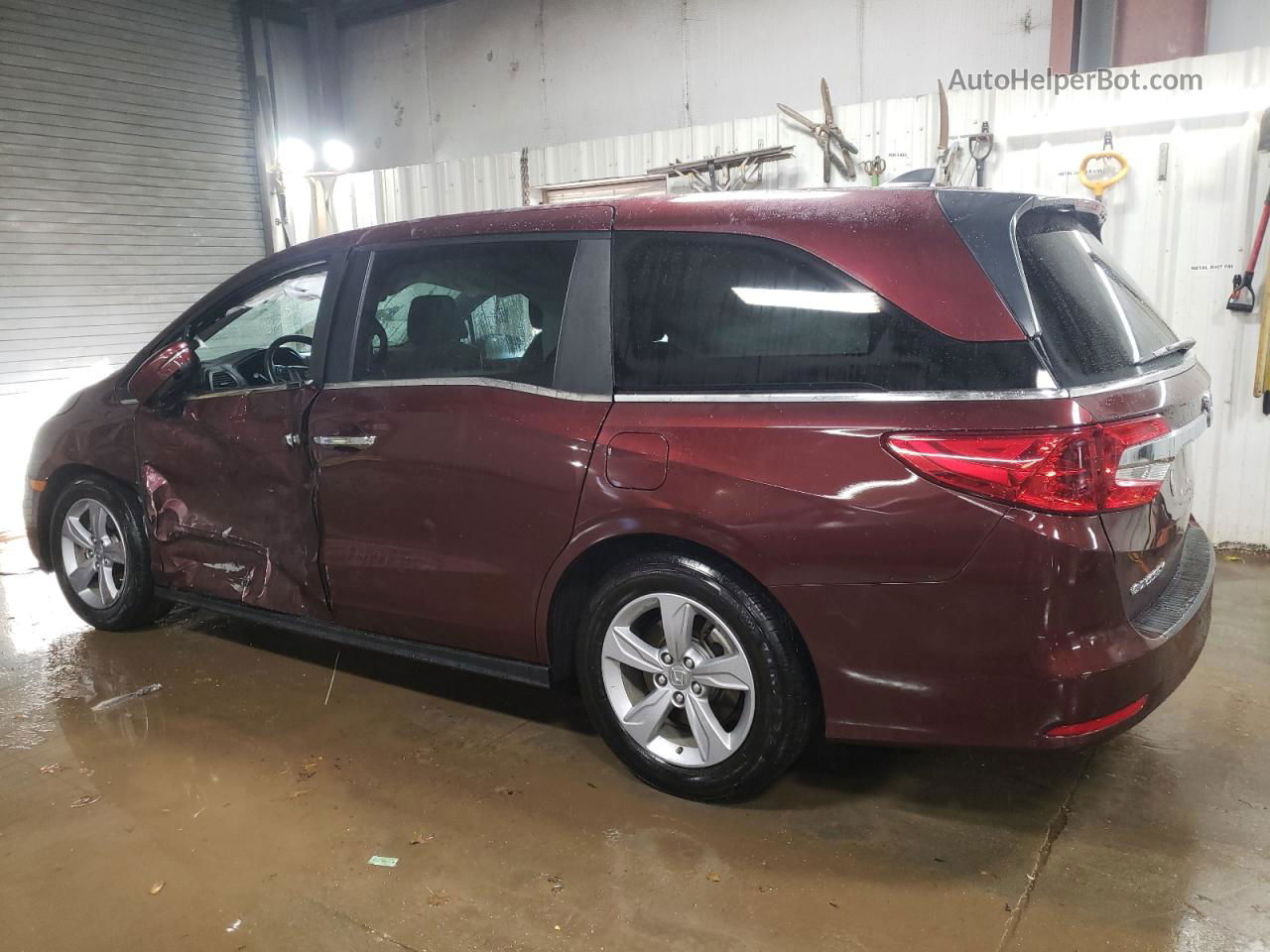 2020 Honda Odyssey Exl Бордовый vin: 5FNRL6H7XLB063521