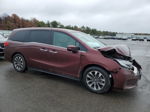 2021 Honda Odyssey Exl Maroon vin: 5FNRL6H7XMB002722