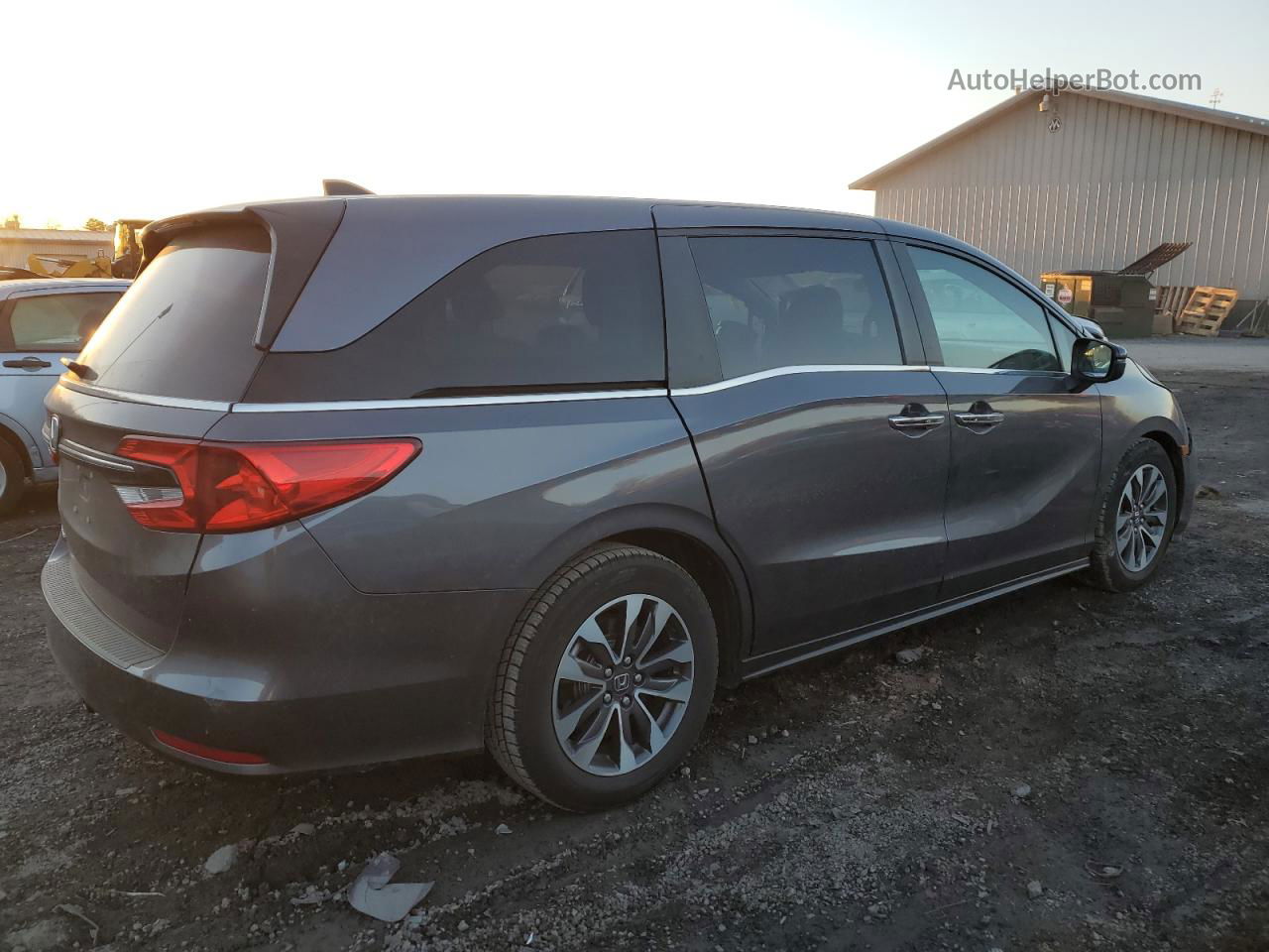 2021 Honda Odyssey Exl Charcoal vin: 5FNRL6H7XMB008603