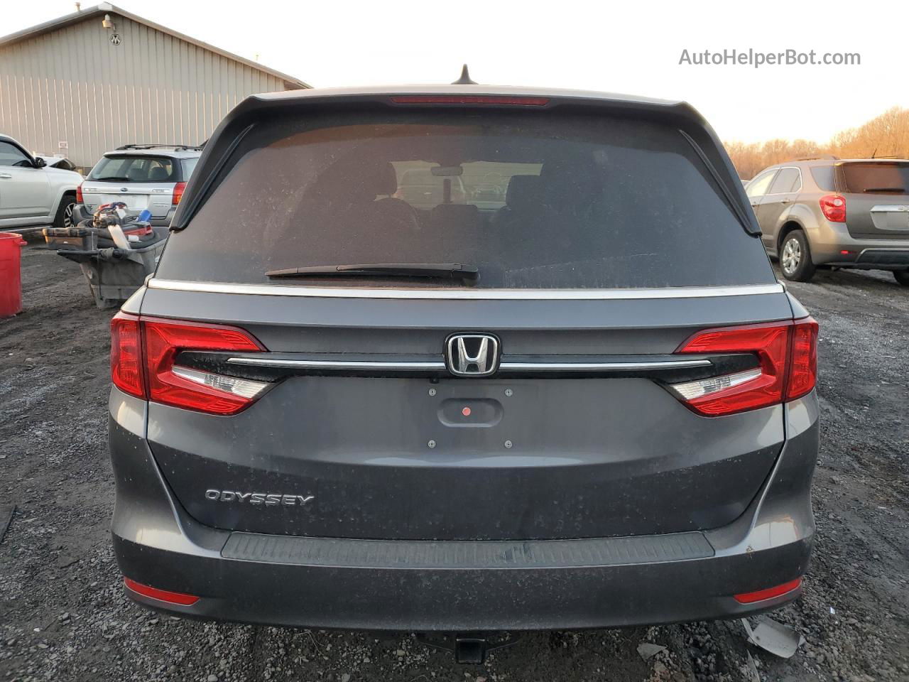 2021 Honda Odyssey Exl Charcoal vin: 5FNRL6H7XMB008603