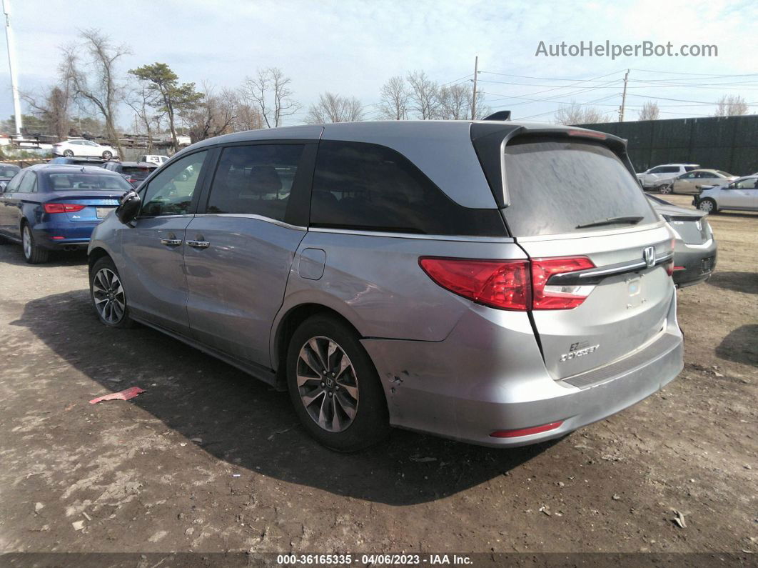 2021 Honda Odyssey Ex-l Серый vin: 5FNRL6H7XMB039754