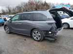 2021 Honda Odyssey Touring Gray vin: 5FNRL6H80MB022406