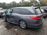 2021 Honda Odyssey Touring Gray vin: 5FNRL6H80MB030411