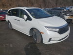 2021 Honda Odyssey Touring White vin: 5FNRL6H80MB038752