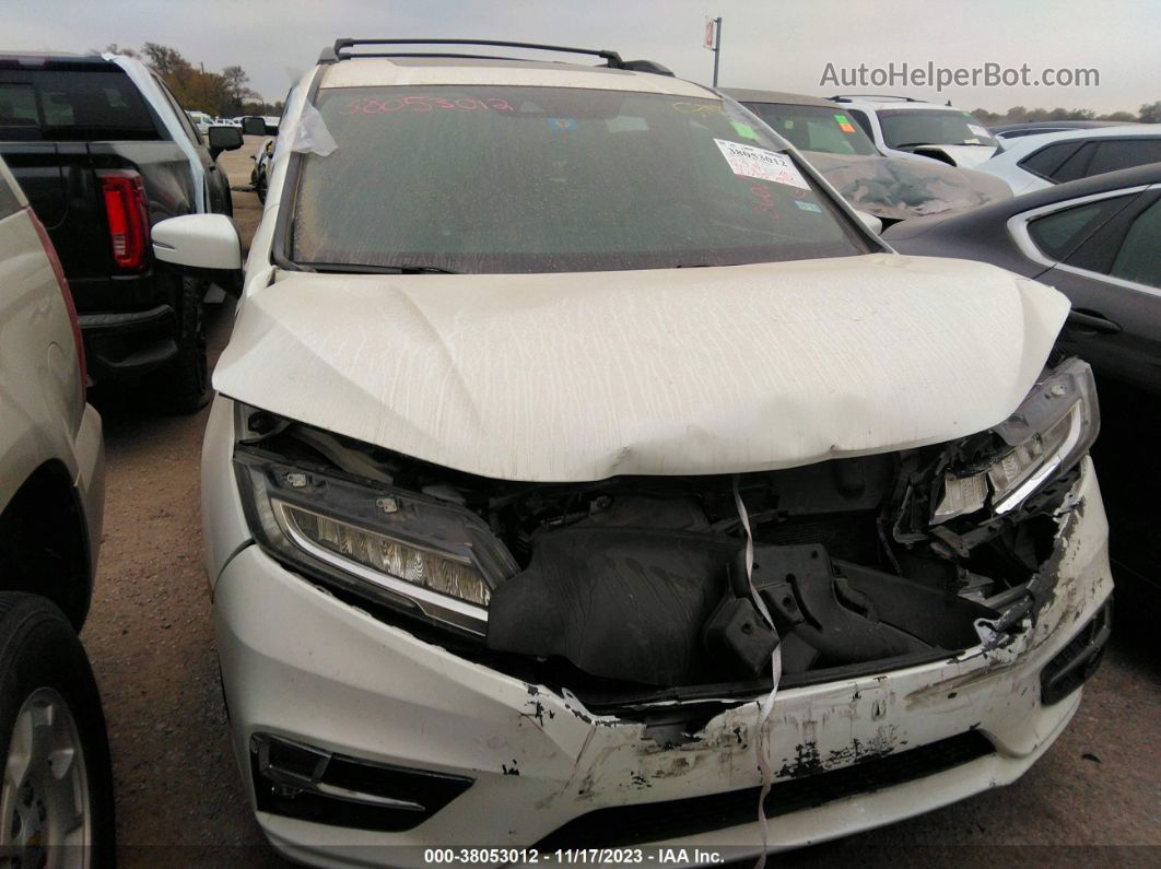 2019 Honda Odyssey Touring White vin: 5FNRL6H81KB037770