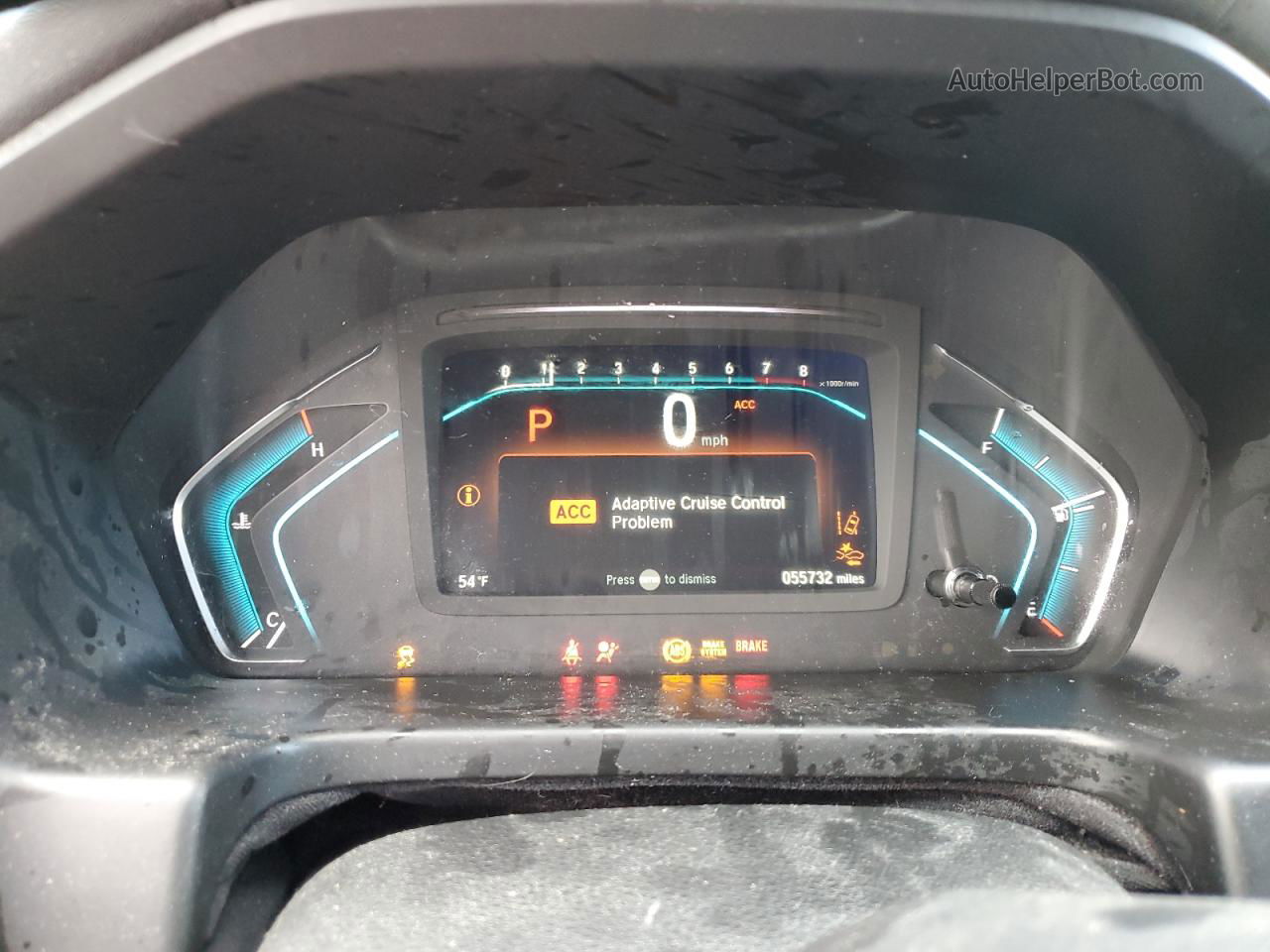 2019 Honda Odyssey Touring Серебряный vin: 5FNRL6H82KB120379