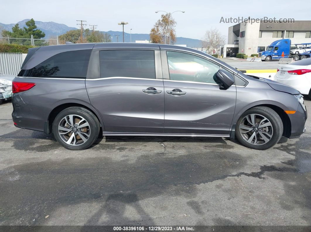 2021 Honda Odyssey Touring Gray vin: 5FNRL6H82MB021421