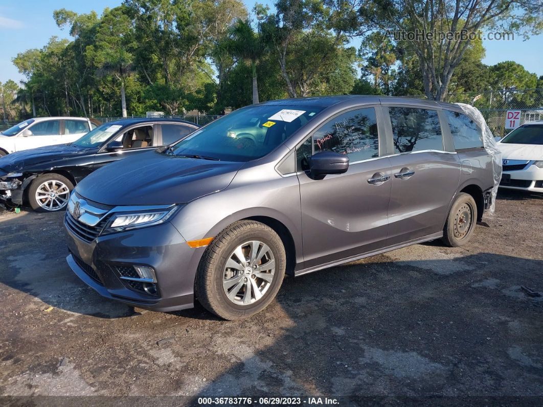 2020 Honda Odyssey Touring Gray vin: 5FNRL6H83LB035536