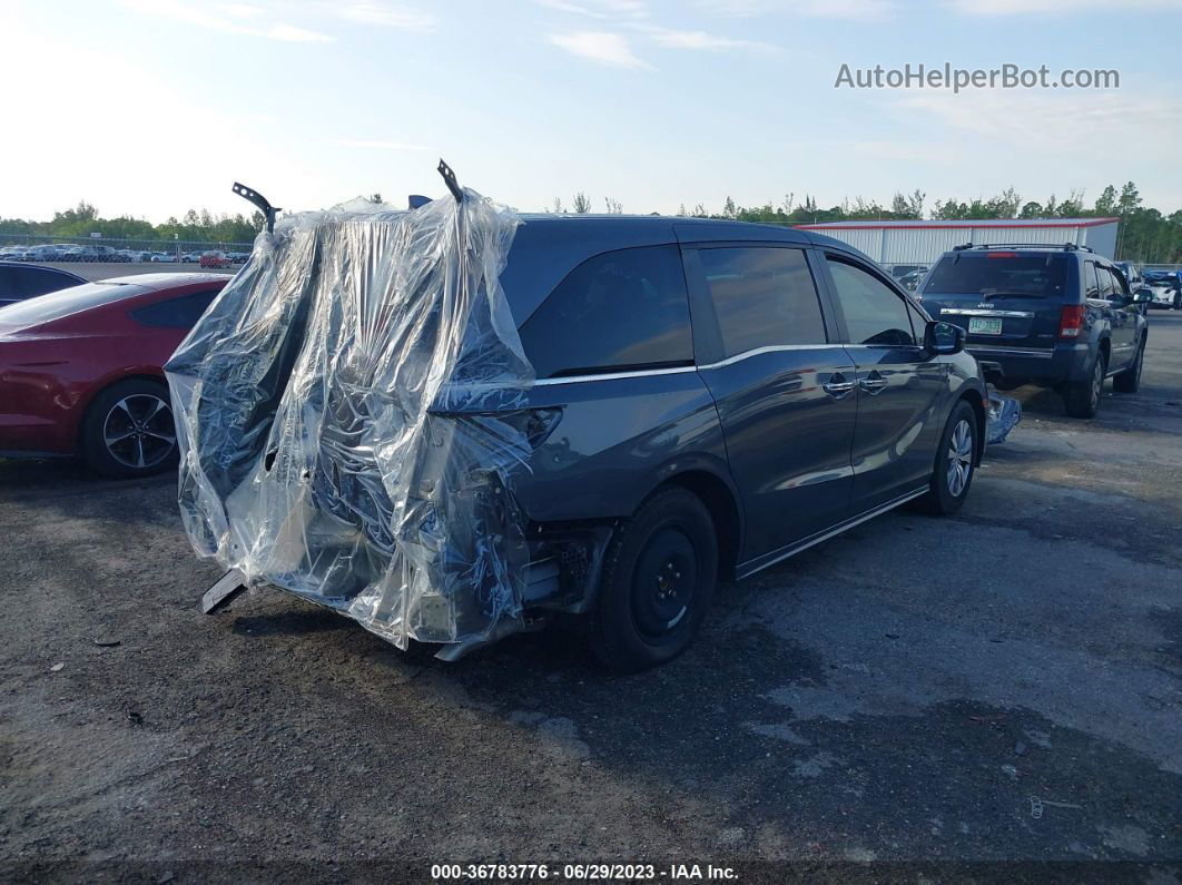 2020 Honda Odyssey Touring Gray vin: 5FNRL6H83LB035536