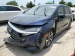 2021 Honda Odyssey Touring Синий vin: 5FNRL6H83MB015482