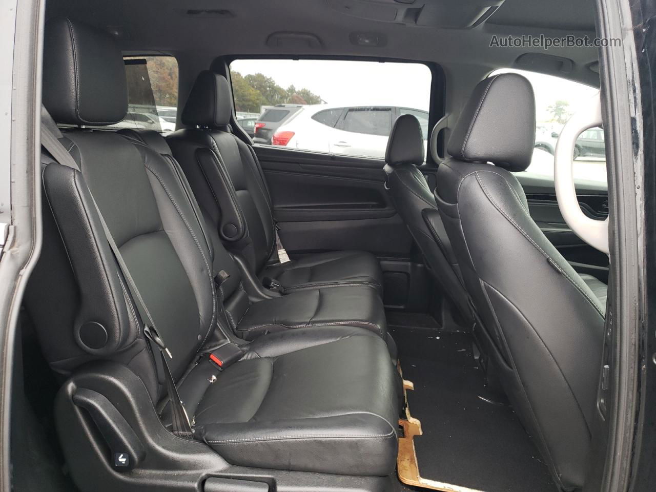 2021 Honda Odyssey Touring Черный vin: 5FNRL6H83MB031360