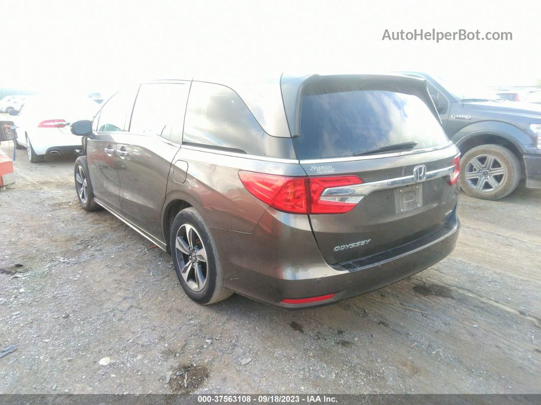 2019 Honda Odyssey Touring Gray vin: 5FNRL6H85KB104774